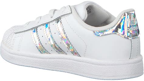 witte meisjes sneakers adidas